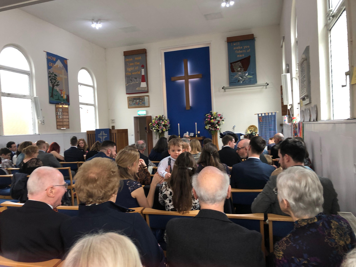 Wedding guests of Mr and Mrs Cornish